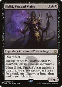 Sidisi, Undead Vizier - The List Reprints - Magic: The Gathering card