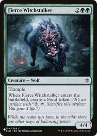 Fierce Witchstalker - The List Reprints - Magic: The Gathering card