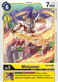 Mistymon - Double Diamond - Digimon Card Game card