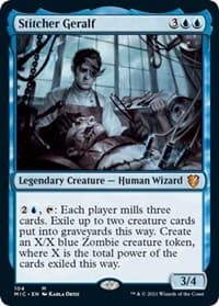 Stitcher Geralf - Commander: Innistrad: Midnight Hunt - Magic: The Gathering card