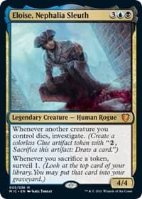 Eloise, Nephalia Sleuth - Commander: Innistrad: Midnight Hunt - Magic: The Gathering card