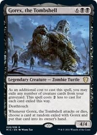 Gorex, the Tombshell - Commander: Innistrad: Midnight Hunt - Magic: The Gathering card