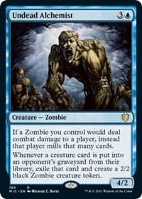 Undead Alchemist - Commander: Innistrad: Midnight Hunt - Magic: The Gathering card
