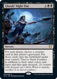 Ghouls' Night Out - Commander: Innistrad: Midnight Hunt - Magic: The Gathering card