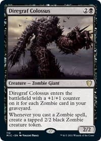 Diregraf Colossus - Commander: Innistrad: Midnight Hunt - Magic: The Gathering card