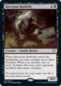 Ravenous Rotbelly - Commander: Innistrad: Midnight Hunt - Magic: The Gathering card