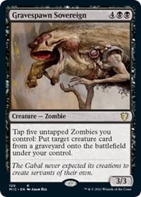 Gravespawn Sovereign - Commander: Innistrad: Midnight Hunt - Magic: The Gathering card