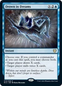 Drown in Dreams - Commander: Innistrad: Midnight Hunt - Magic: The Gathering card