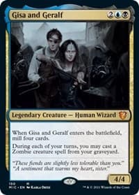 Gisa and Geralf - Commander: Innistrad: Midnight Hunt - Magic: The Gathering card