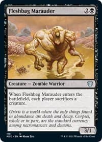 Fleshbag Marauder - Commander: Innistrad: Midnight Hunt - Magic: The Gathering card