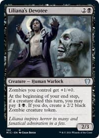 Liliana's Devotee - Commander: Innistrad: Midnight Hunt - Magic: The Gathering card