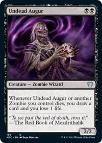 Undead Augur - Commander: Innistrad: Midnight Hunt - Magic: The Gathering card