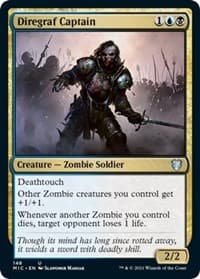 Diregraf Captain - Commander: Innistrad: Midnight Hunt - Magic: The Gathering card
