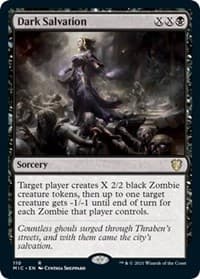 Dark Salvation - Commander: Innistrad: Midnight Hunt - Magic: The Gathering card