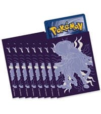 Pokemon TCG: Chilling Reign Pokemon Center Elite Trainer Box Card Sleeves - Shadow Rider Calyrex (65 Pack) - Pokemon International Card Sleeves - Card Sleeves card