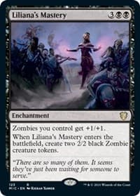 Liliana's Mastery - Commander: Innistrad: Midnight Hunt - Magic: The Gathering card