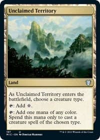 Unclaimed Territory - Commander: Innistrad: Midnight Hunt - Magic: The Gathering card