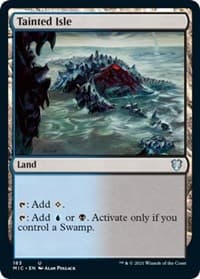 Tainted Isle - Commander: Innistrad: Midnight Hunt - Magic: The Gathering card