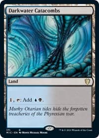 Darkwater Catacombs - Commander: Innistrad: Midnight Hunt - Magic: The Gathering card
