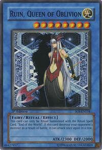 Ruin, Queen of Oblivion - Shadow of Infinity - YuGiOh card
