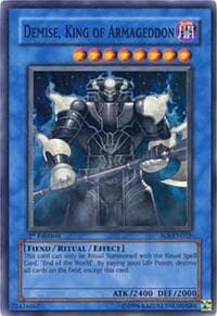 Demise, King of Armageddon - Shadow of Infinity - YuGiOh card