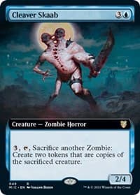 Cleaver Skaab (Extended Art) - Commander: Innistrad: Midnight Hunt - Magic: The Gathering card