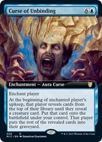 Curse of Unbinding (Extended Art) - Commander: Innistrad: Midnight Hunt - Magic: The Gathering card