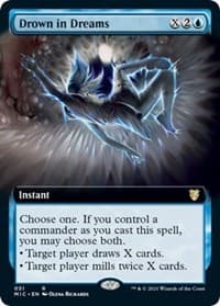 Drown in Dreams (Extended Art) - Commander: Innistrad: Midnight Hunt - Magic: The Gathering card