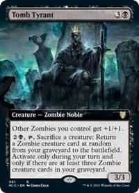 Tomb Tyrant (Extended Art) - Commander: Innistrad: Midnight Hunt - Magic: The Gathering card