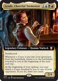 Lynde, Cheerful Tormentor (Extended Art) - Commander: Innistrad: Midnight Hunt - Magic: The Gathering card