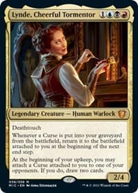 Lynde, Cheerful Tormentor - Commander: Innistrad: Midnight Hunt - Magic: The Gathering card