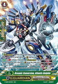Oceanic Conversion, Atlantis Dolphin (SP) - V-SS09: Revival Selection - Cardfight Vanguard card