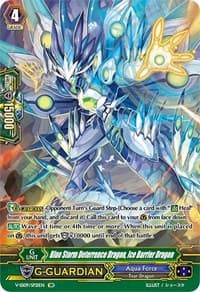 Blue Storm Deterrence Dragon, Ice Barrier Dragon (SP) - V-SS09: Revival Selection - Cardfight Vanguard card
