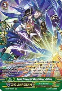 Bond Protector Musketeer, Antero (SP) - V-SS09: Revival Selection - Cardfight Vanguard card