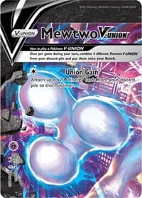 Mewtwo V-UNION - SWSH159 - SWSH: Sword & Shield Promo Cards - Pokemon card