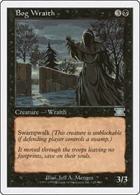 Bog Wraith - Classic Sixth Edition - Magic: The Gathering card