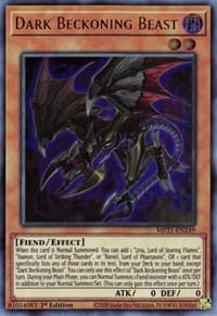 Dark Beckoning Beast - 2021 Tin of Ancient Battles - YuGiOh card