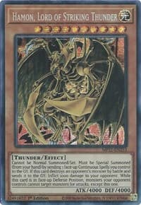 Hamon, Lord of Striking Thunder - 2021 Tin of Ancient Battles - YuGiOh card
