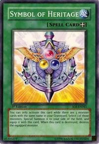 Symbol of Heritage - Shadow of Infinity - YuGiOh card