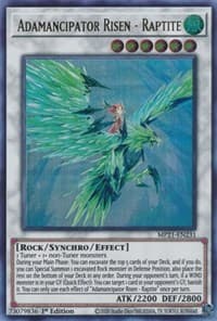 Adamancipator Risen - Raptite - 2021 Tin of Ancient Battles - YuGiOh card