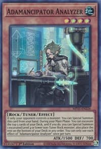 Adamancipator Analyzer - 2021 Tin of Ancient Battles - YuGiOh card
