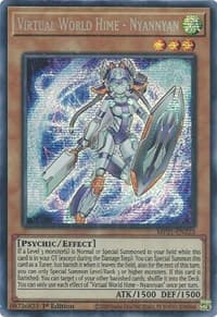 Virtual World Hime - Nyannyan - 2021 Tin of Ancient Battles - YuGiOh card