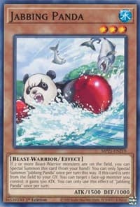 Jabbing Panda - 2021 Tin of Ancient Battles - YuGiOh card