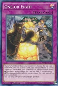 One or Eight - 2021 Tin of Ancient Battles - YuGiOh card