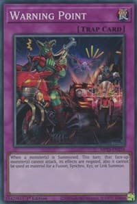 Warning Point - 2021 Tin of Ancient Battles - YuGiOh card
