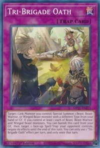 Tri-Brigade Oath - 2021 Tin of Ancient Battles - YuGiOh card