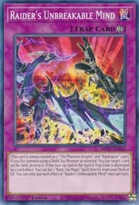 Raider's Unbreakable Mind - 2021 Tin of Ancient Battles - YuGiOh card