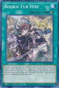 Rookie Fur Hire - 2021 Tin of Ancient Battles - YuGiOh card