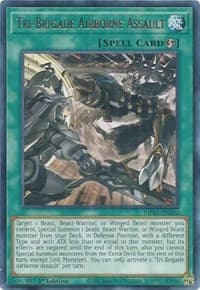 Tri-Brigade Airborne Assault - 2021 Tin of Ancient Battles - YuGiOh card