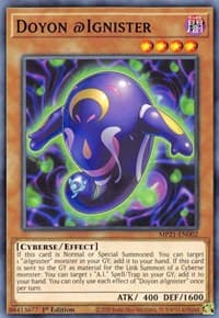 Doyon @Ignister - 2021 Tin of Ancient Battles - YuGiOh card